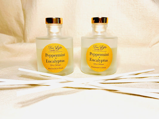 PEPPERMINT/EUCALYPTUS REED DIFFUSER